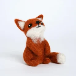 Hawthorn Handmade Fox Cub Mini Needle Felting Kit- Crafts|Children