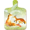 Emma Ball Foxes Mini Chopping Board- Chopping Boards
