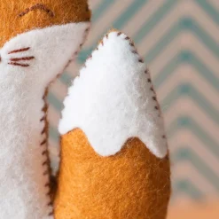 Corinne Lapierre Fox Felt Craft Mini Kit- Crafts|Children
