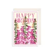 The Art File Foxgloves Greeting Card- Greeting Cards
