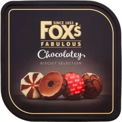 Fox's Fox's Fabulous Chocolatey Tin of Biscuits 365g- Holiday Treats|Christmas