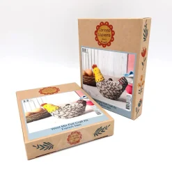 Corinne Lapierre French Hen Felt Craft Mini Kit- Crafts|Children