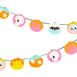 Talking Tables Frightfully Fun Halloween Garland - 10 ft- Halloween|Seasonal Decor