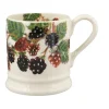 Emma Bridgewater Fruits Blackberry 1/2 Pint Mug- Food & Drink