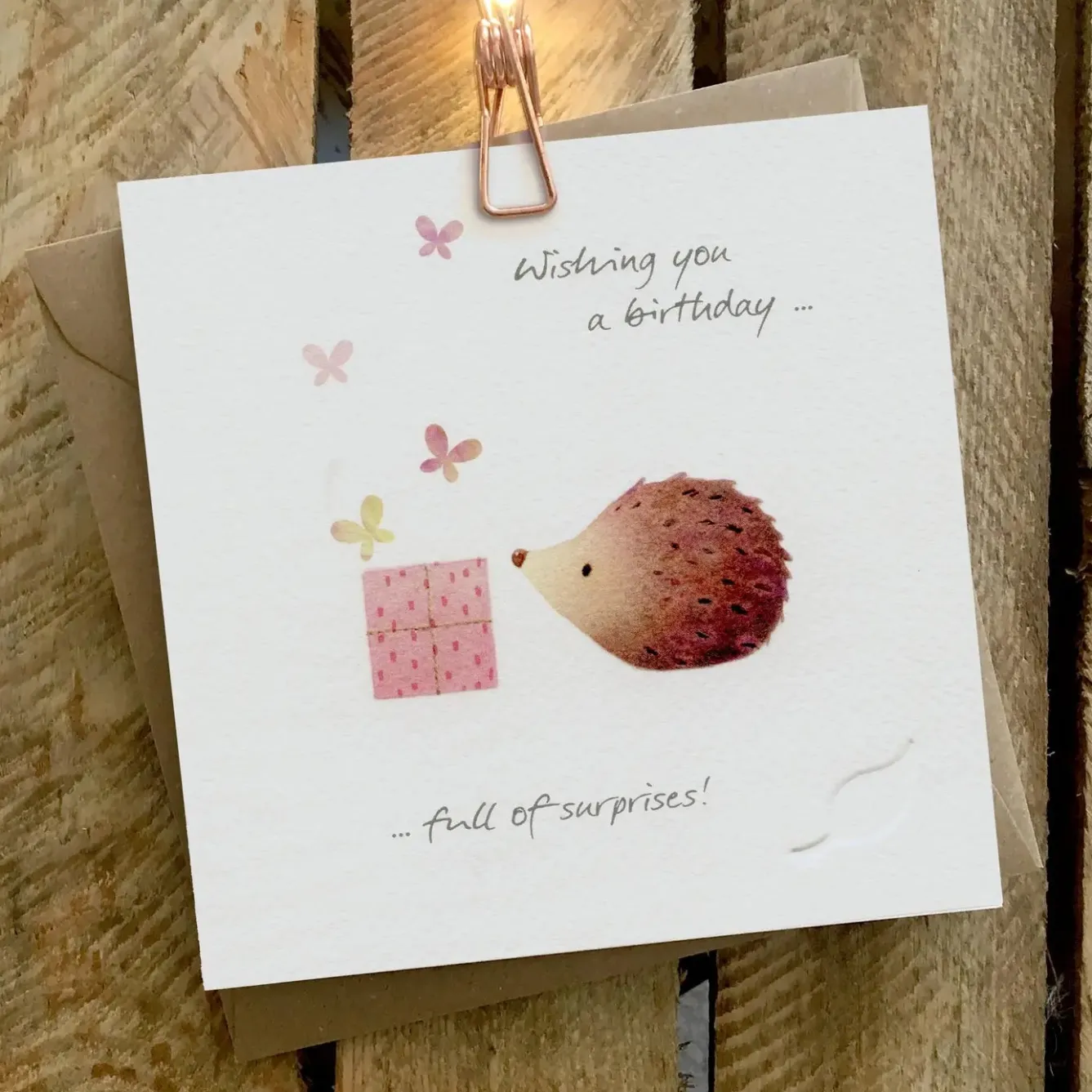 Ginger Betty Full of Surprises Birthday Card- Greeting Cards