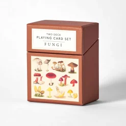 Roomytown Fungi Playing Cards - Set of 2 Decks- Puzzles