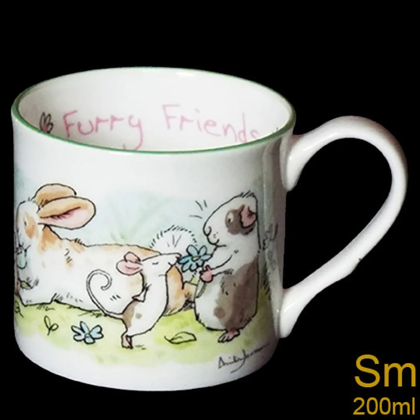Two Bad Mice Furry Friends Small Mug- Tea|Whimsical