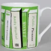 Repeat Repeat Gallery Art Book Mug - Green- Whimsical