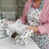 Samuel Lamont Garden Bird Song Cotton Apron- Aprons