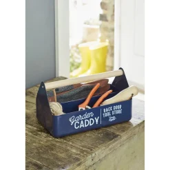Burgon & Ball Garden Caddy in Atlantic Blue- Gardening|Gardening