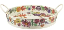Emma Bridgewater Garden Flowers Large Handled Tray- Trays|Trays