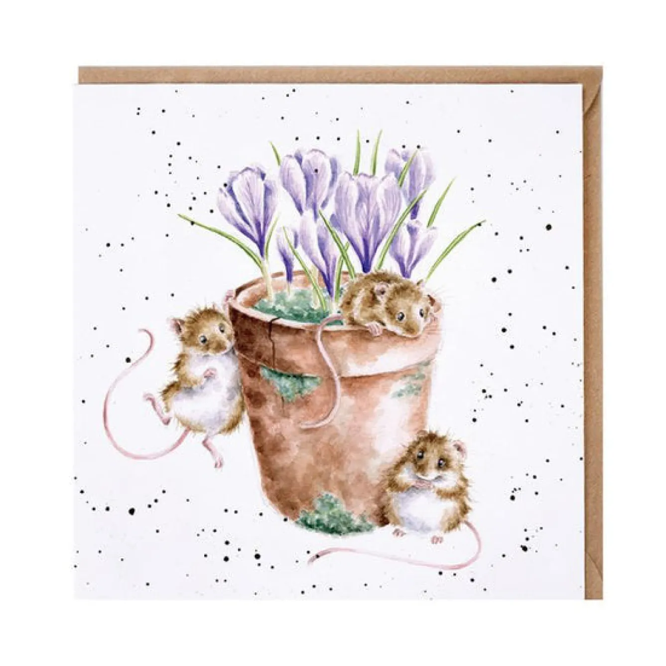 Wrendale Designs 'Garden Friends' Blank Greetings Card- Greeting Cards