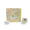 Heaven Scent Garden Picnic- Lime, Basil & Mandarin Box of 9 Tealights- Home Fragrance