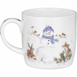Wrendale Designs 'Gathered All Around' Small Bone China Mug (11oz)- Animals|Animals