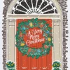 Ulster Weavers Georgian Front Door Recycled Cotton Tea Towel- Christmas|Tea