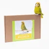Bergin & Bath Gertrude the Green Budgie Needle Felting Kit- Crafts