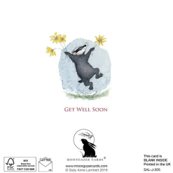 Moongazer Cards Get Well Soon Greeting Card- Greeting Cards