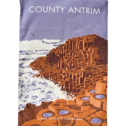 Town Towels Giant's Causeway - County Antrim Tea Towel- Tea|Tea Towels