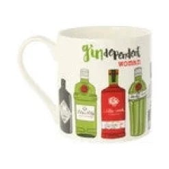 Mclaggan Smith Gindependent  Woman Bone China Mug- Tea|Whimsical