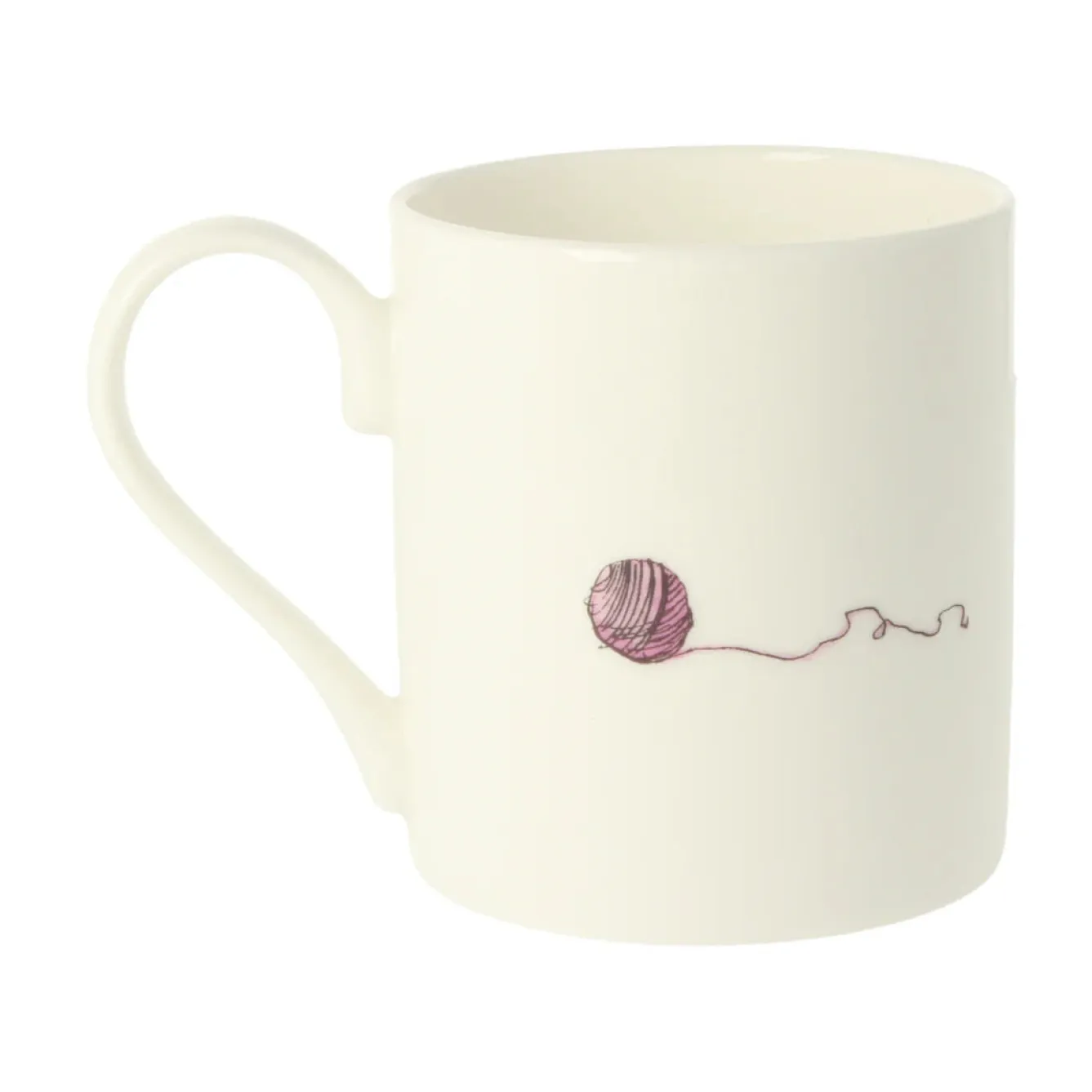 Mclaggan Smith Ginger and White Cat Bone China Mug- Whimsical