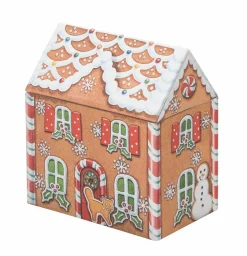 Elite Tins Gingerbread House Tin- Seasonal|Novelty
