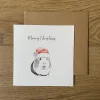Katherine Sheard Designs Ginny Guinea Pig Christmas Greetings Card- Greeting Cards