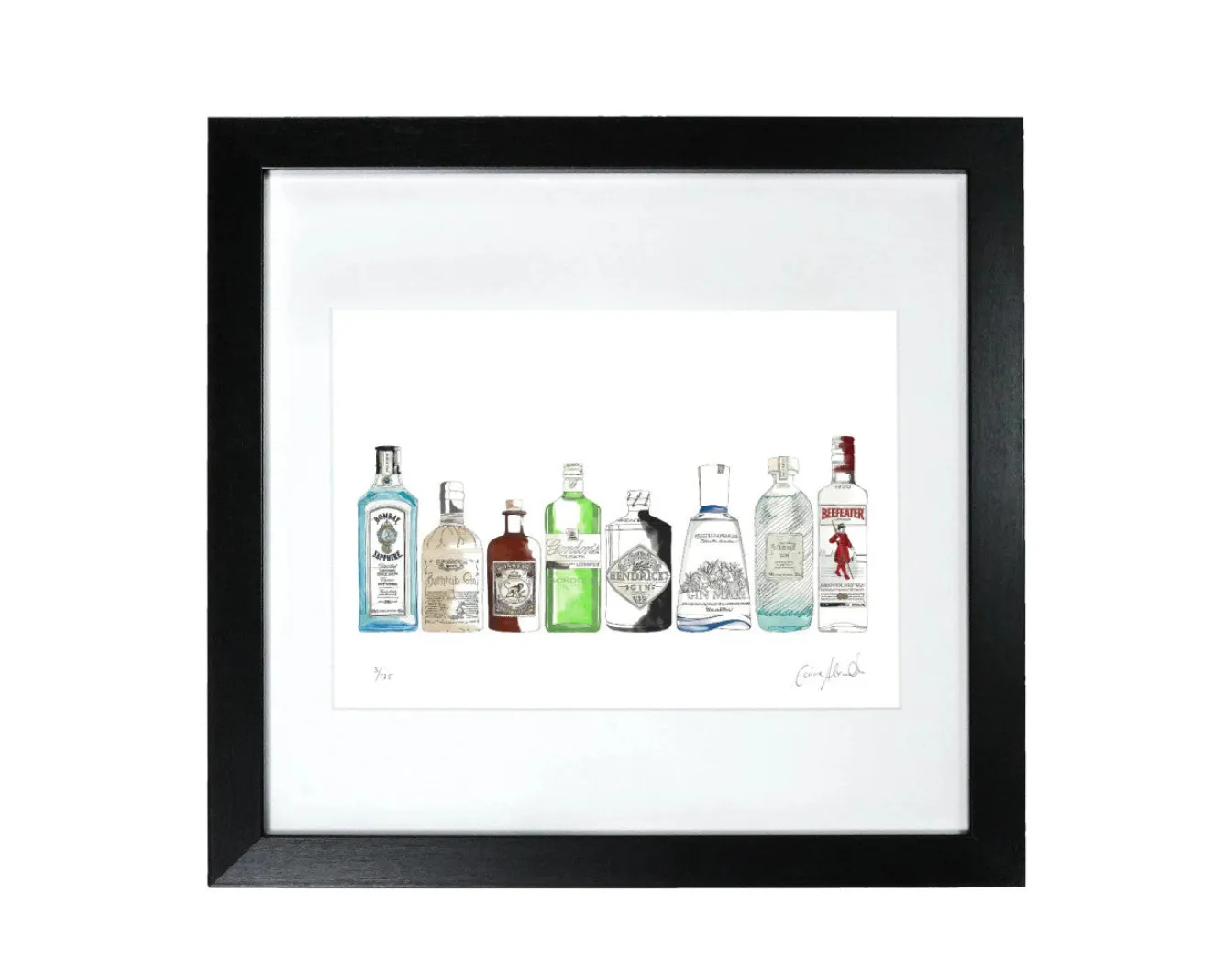 Corinne Alexander Gin Print by- Art