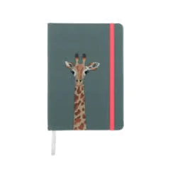 Sophie Allport Giraffe B6 Fabric Notebook- Stationery