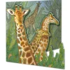 Emma Ball Giraffe Die-Cut Greetings Card- Animals|Greeting Cards