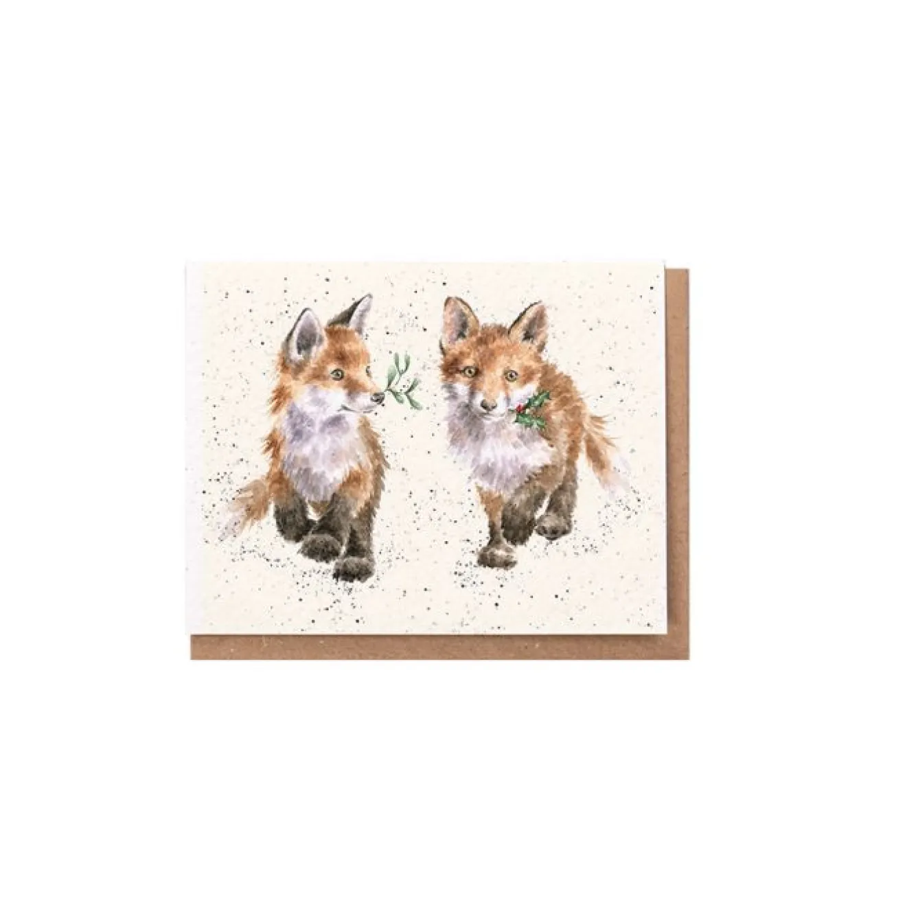 Wrendale Designs 'Glad Tidings We Bring' Fox Gift Enclosure Card- Christmas Cards|Christmas