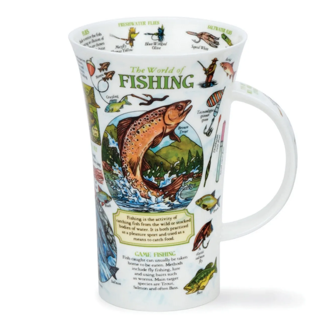 Dunoon Glencoe World of Fishing Mug- Father's Day|Tea