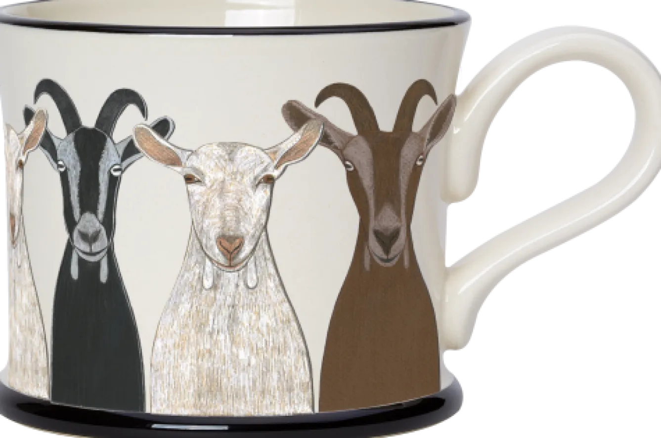 Moorland Pottery Goats Mug by- Pets|Pets