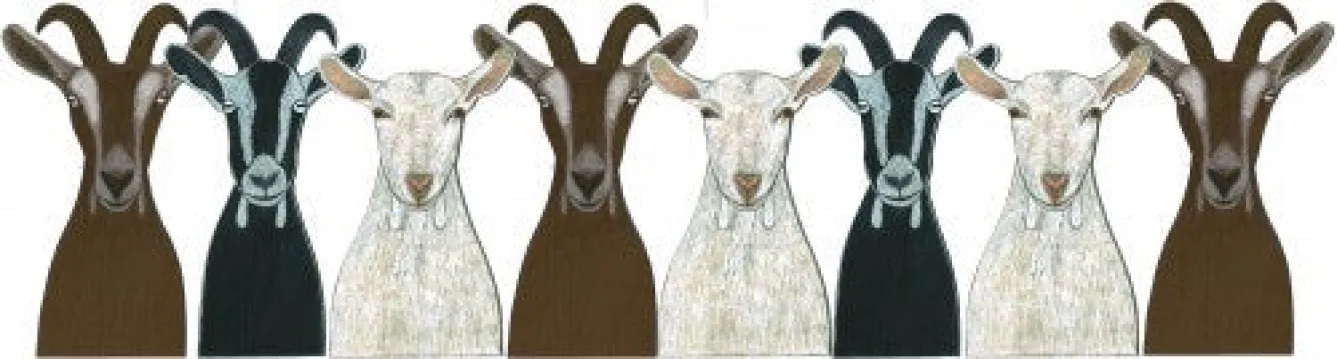 Moorland Pottery Goats Mug by- Pets|Pets