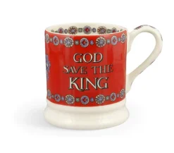 Emma Bridgewater God Save The King 1/2 Pint Mug- Royal