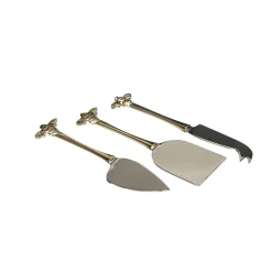 Selbrae Gold Bee Cheese Knives Set of 3- Tea