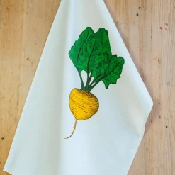 Lottie Day Golden Beet Tea Towel- Tea|Tea Towels