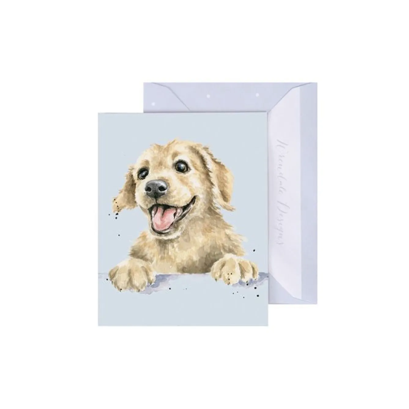 Wrendale Designs 'Golden Boy' Labrador Gift Enclosure Card- Greeting Cards