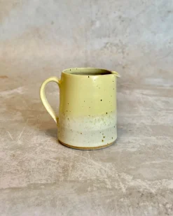 Emily Doran Pottery Golden Sand Milk Jug- Vases|Jugs