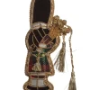 St. Nicolas Gold Highland Piper Decoration- Royal|Christmas Decorations