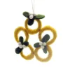 Amica Felt 5 Gold Rings Felt Decoration- Christmas Decorations|Christmas