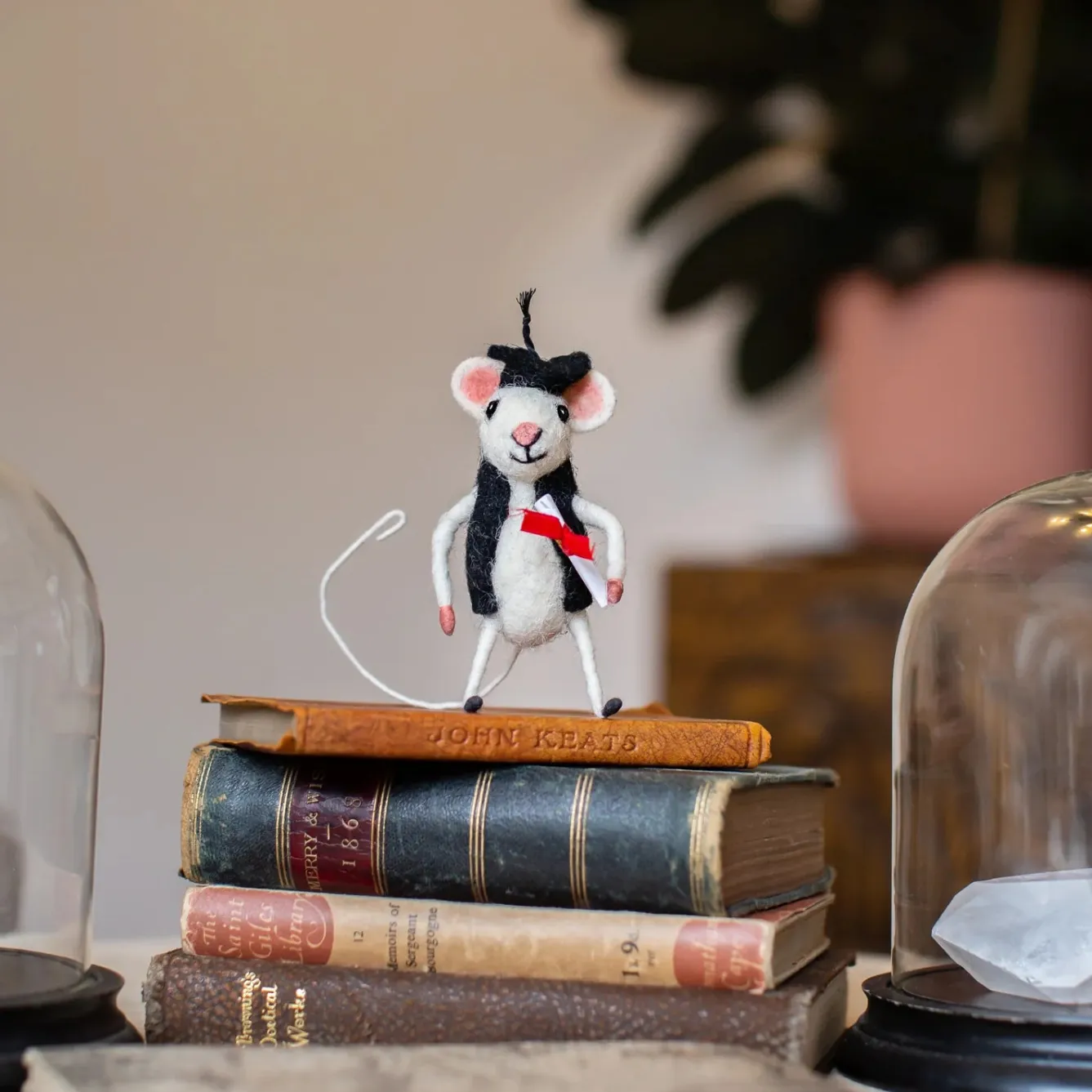 Sew Heart Felt Graduation Mouse- Children