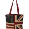Woven Magic Grand Union Vintage Zipped Tote Bag- Bags