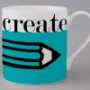 Repeat Repeat Graphic Create Mug- Whimsical