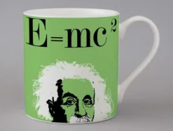 Repeat Repeat Graphic Einstein Mug- Whimsical