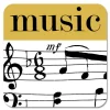 Repeat Repeat Graphic Music Coaster- Melamine|Coasters
