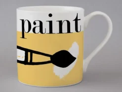 Repeat Repeat Graphic Paint Mug- Whimsical