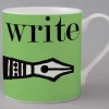 Repeat Repeat Graphic Write Mug- Whimsical