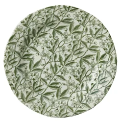 Burleigh Green Prunus Dinner Plate 10 1/2 in (26.5cm)- Plates