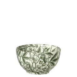 Burleigh Green Prunus Mini Footed Bowl - 4.75in/12cm- Bowls & Dishes