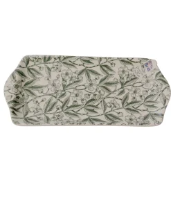 Burleigh Green Prunus Sandwich Tray- Serving Plates & Boards|Plates